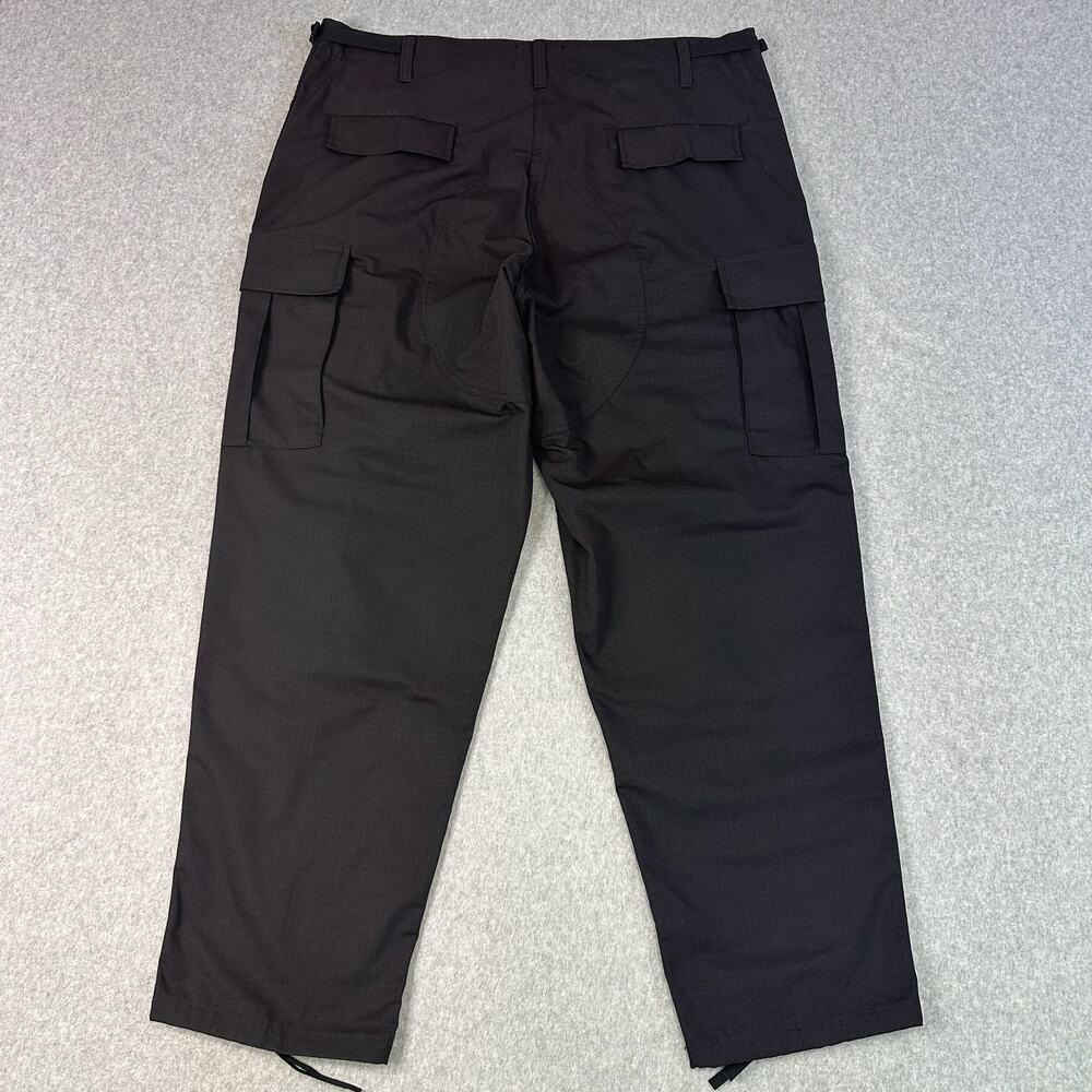 True Specs Cargo Pants Men's XL Black Combat Tactical Utility Ripstop 69738-A83